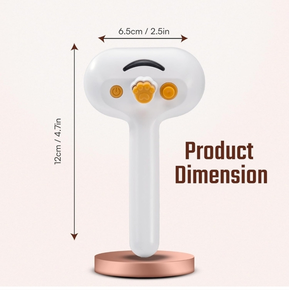 Cat Steam Brush Rechargeable - Picture 4 of 8